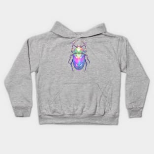 Cute Opal Beetle Kids Hoodie